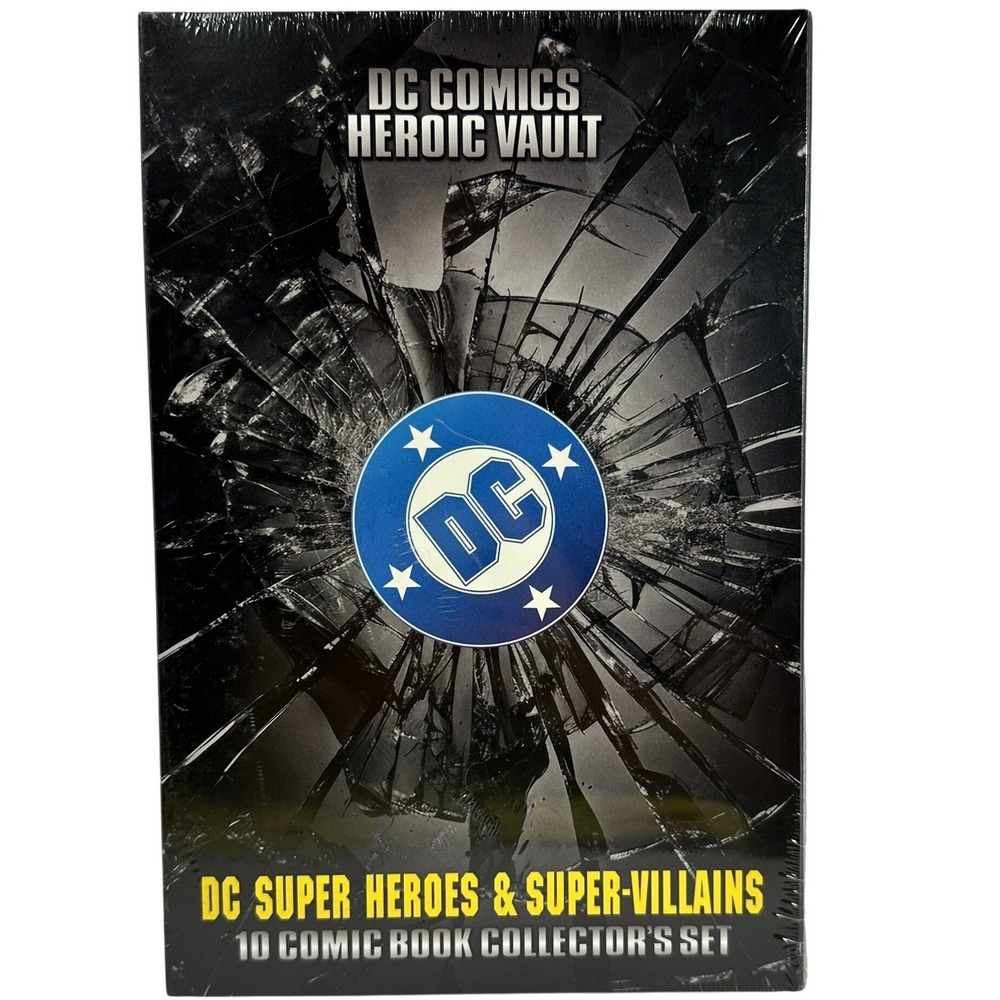 DC Comics Heroic Vault 10 Comic Book Collector's Set Factory Sealed Batman Joker